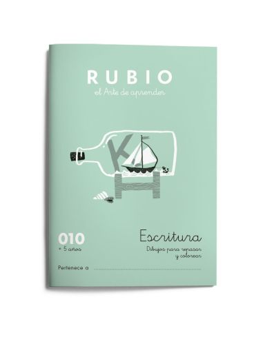 (1) Cuad Rubio Escritura 010 Dibujos (Color)
