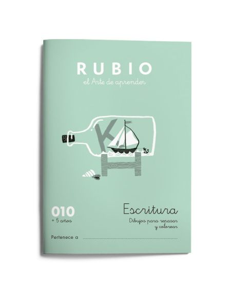 (1) Cuad Rubio Escritura 010 Dibujos (Color)