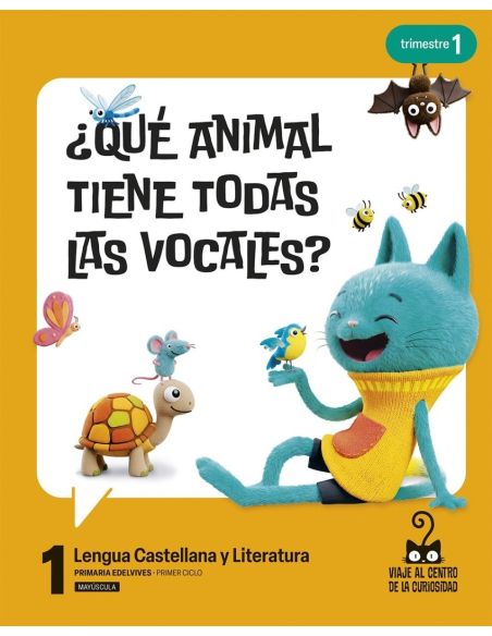 Lengua Castellana y Lit.1.º Prim. 1º y 2º Tri. Mayúscula + 3º tri. ligada pauta   VCC